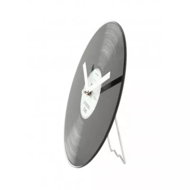 NeXtime klok 5163 Little Spinning Time, Ø20 cm, Wand, Schwarz