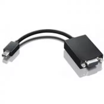 Lenovo 03X6402 Videokabel-Adapter 0,172 m Mini-DisplayPort VGA Schwarz