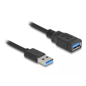 USB-Kabel DeLOCK 90367 0,6 m USB A Schwarz