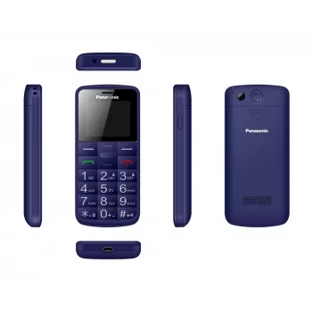 Senioren-Mobiltelefon KX-TU110 blau