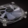 LAMPTRON Icecloud+ ARGB 120 mm Triple PWM-Lüfter-Kit - Schwarz