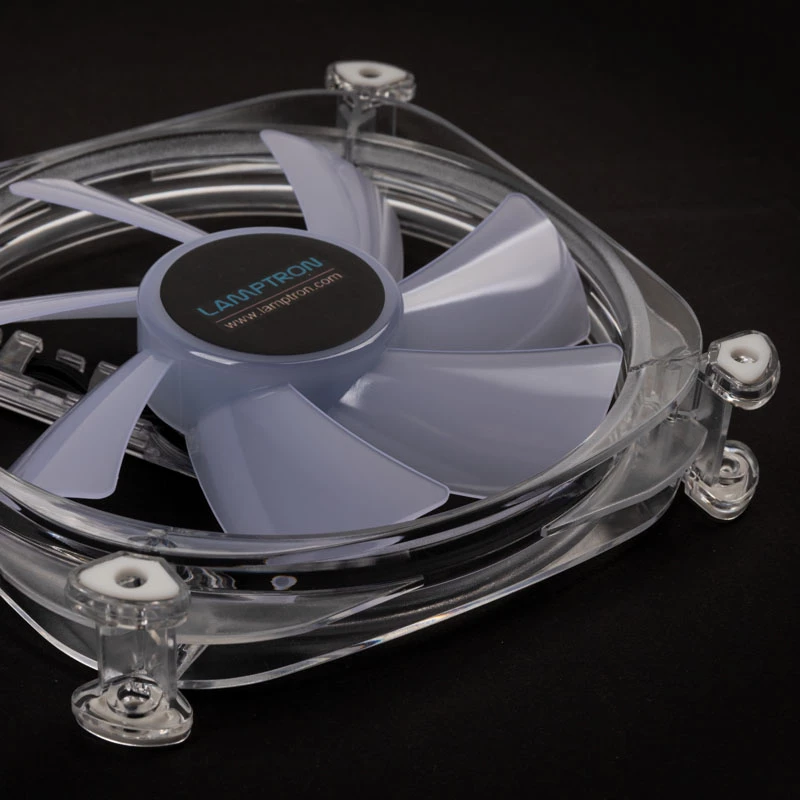 LAMPTRON Icecloud+ ARGB 120 mm Triple PWM-Lüfter-Kit - Schwarz