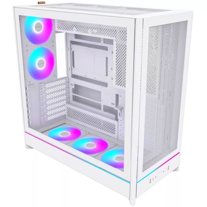 PC-Gehäuse Montech HS01 PRO Midi Tower Weiß