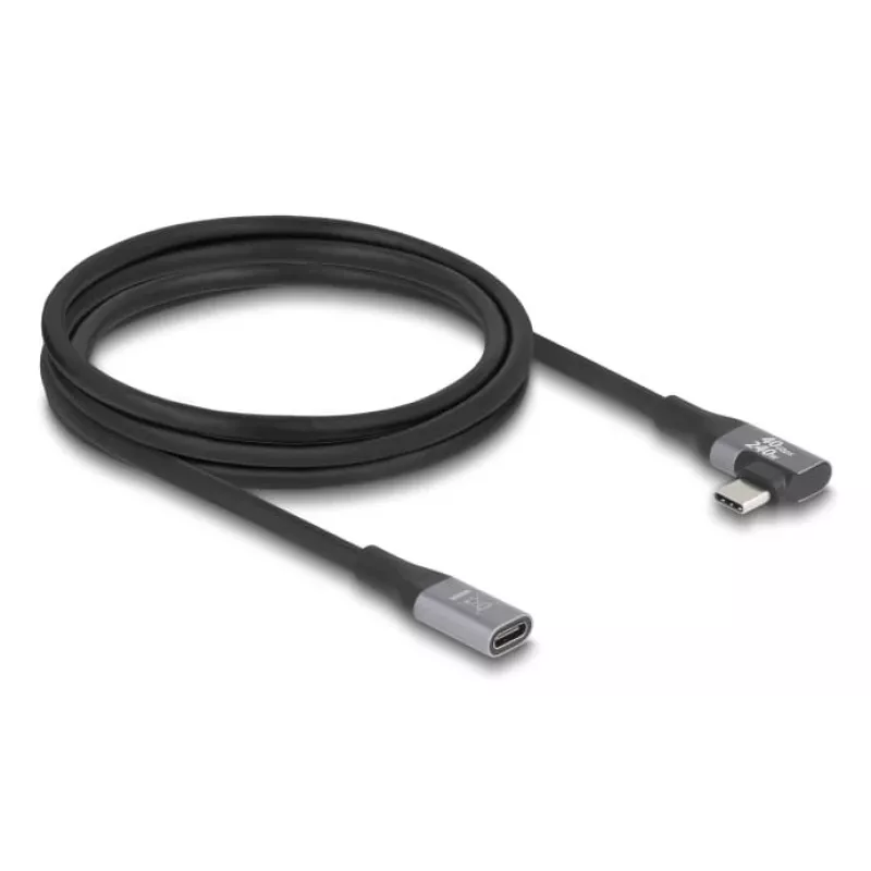 USB-Kabel DeLOCK 81148 2m USB-C Schwarz 20 Gbit/s
