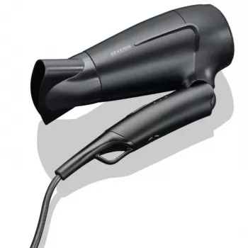 Haartrockner SEVERIN HT 0159 — 1600 W, Dual-Spannung 110/220–240 V, 2 Geschwindigkeiten, Kaltlufttaste, 1,8 m Kabel, schwarz