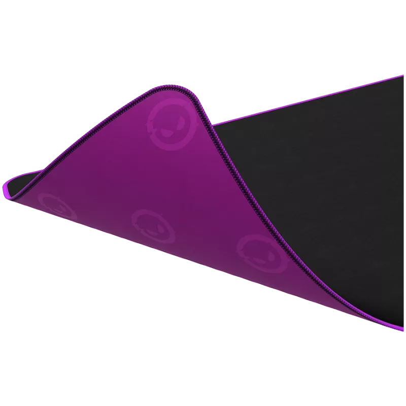 Lorgar Main 319, Gaming-Mauspad, Hochgeschwindigkeitsoberfläche, Lila Anti-Rutsch-Gummibasis, Größe: 900 mm x 360 mm x 3 mm, Gewicht 0,6 kg