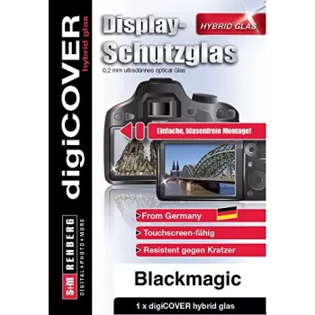 Displayschutz digiCOVER Hybrid Glass für Fujifilm X-F10 — kratzfest, ultra-klar