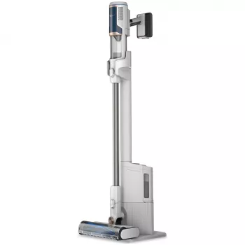 Sharkclean BU3521EU Stabstauger/Elektrobesen 2-in-1 Stabstauger Akku Trocken Beutellos 21,6 W Blau, Weiß
