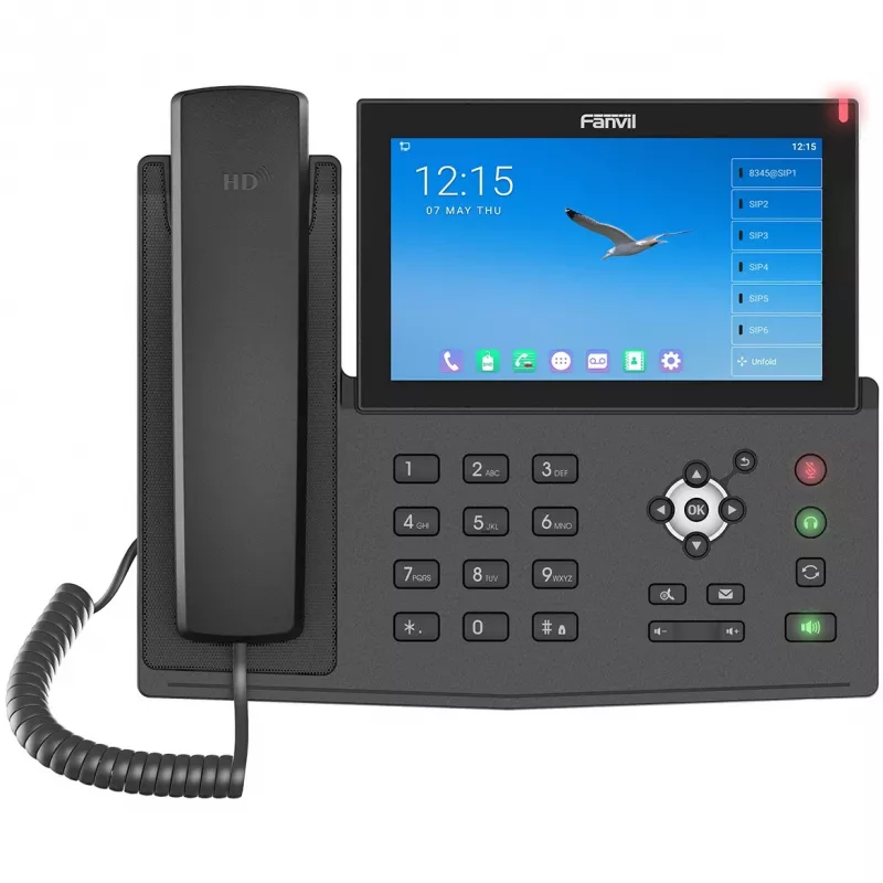 Fanvil X7A IP-Telefon Schwarz 20 Leitungen LCD Wi-Fi