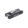 Multitool Topeak Hexus X Schwarz Edelstahl 90mm