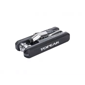 Multitool Topeak Hexus X Schwarz Edelstahl 90mm
