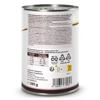 WOLFSBLUT VetLine Gastrointestinal Duck - Nassfutter für Hunde - 395g