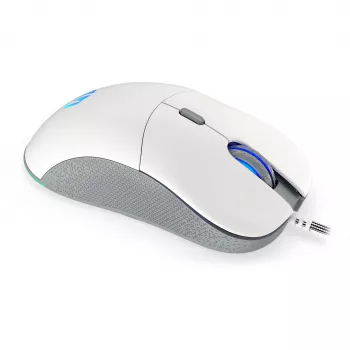 ENDORFY GEM Plus Onyx Weiß Maus Gaming Rechtshänder USB Typ-C Optisch 19000 DPI