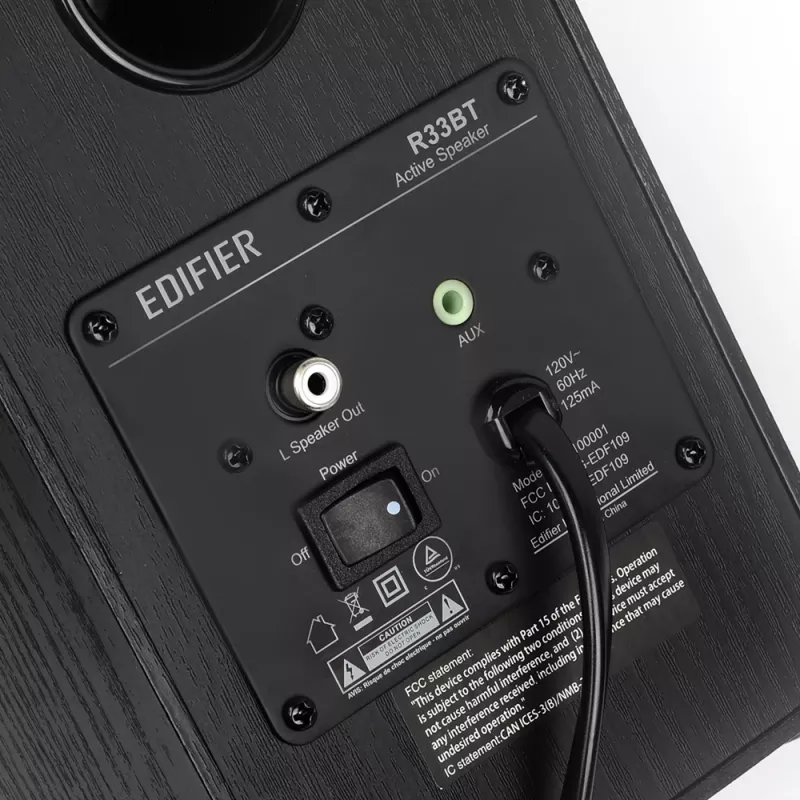 Edifier R33BT Lautsprecher Schwarz Kabelgebunden & Kabellos 10 W