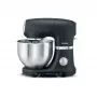 Küchenmaschine Severin KM 3898 1000 W 5,5 L Schwarz Gebürsteter Stahl Silber