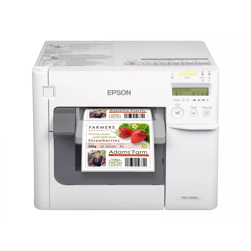 Epson TM-C3500 Etikettendrucker Inkjet Farbe 720 x 360 DPI 103 mm/s Kabelgebunden Ethernet LAN