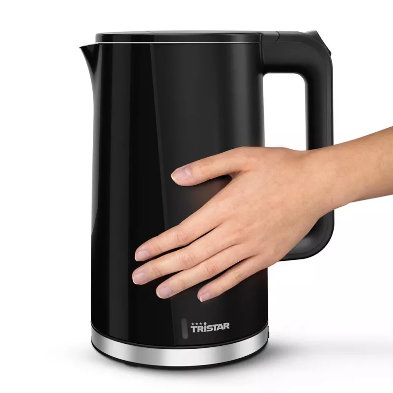 Wasserkocher Tristar 1,7 l 2200 W schwarz