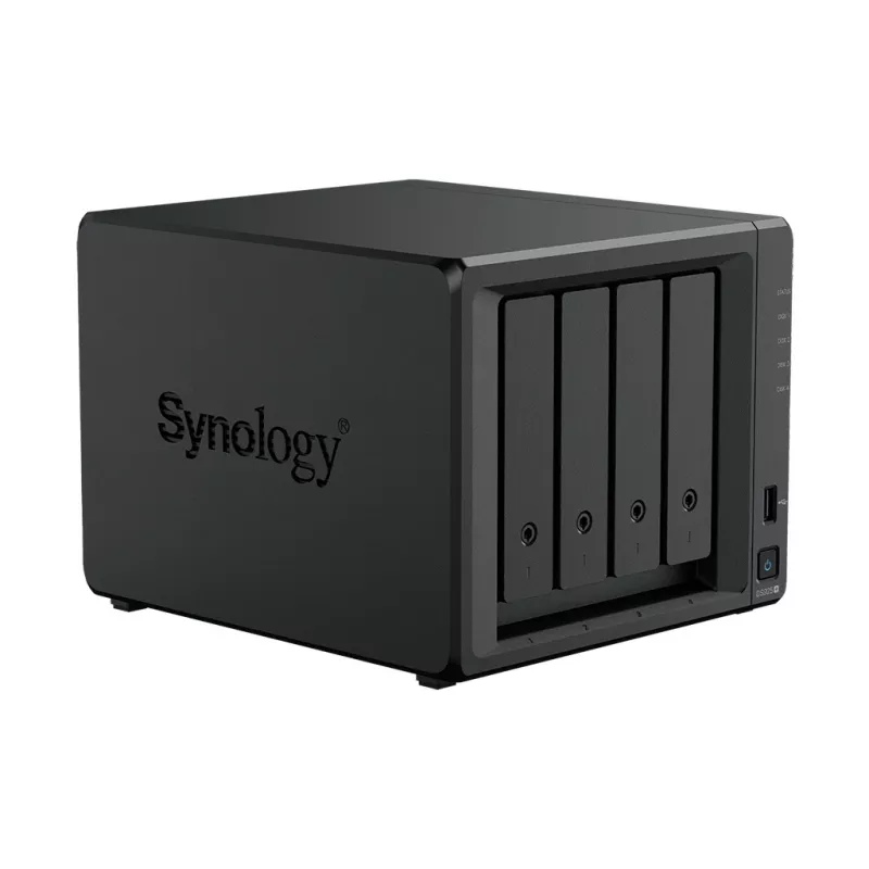 Synology DiskStation DS925+ NAS/Storage-Server Ryzen Embedded V1500B 4 GB DDR4 0 TB Schwarz