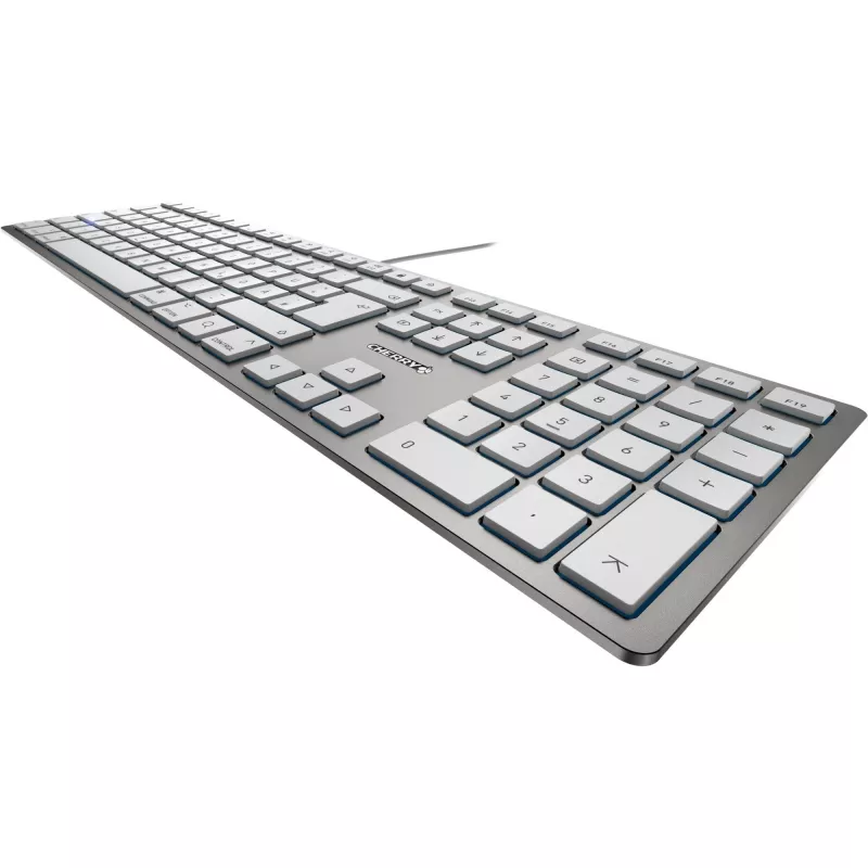 CHERRY KC 6000 schlank FOR MAC Tastatur Office USB QWERTZ Deutsch Silber