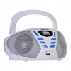 Blaupunkt BB7-WH tragbarer Stereoanlage Digital 2.4 W FM Grau MP3-Wiedergabe