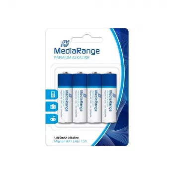 Batterie Alkaline AA 1,5 V/4 Stück MRBAT104 Mediarange
