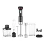 Stabmixer GASTROBACK Cordless Design 5-in-1 — 180 W, 0,5-L-Schüssel, batteriebetrieben, Edelstahlklingen
