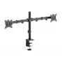 Monitor-Wandhalterung SBOX LCD-352/2-2 für 13–32 Zoll Bildschirme, Doppelarm, 2×8 kg Traglast, VESA 100×100