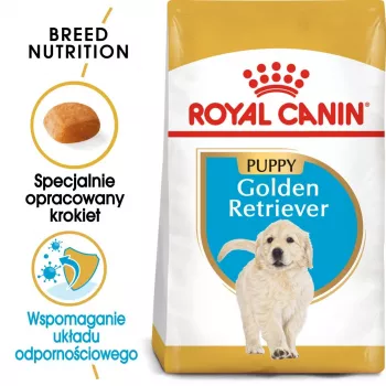 Trockenfutter für Hunde Royal Canin Golden Retriever Junior 12 kg — Geflügel, 29% Protein, 16% Fett
