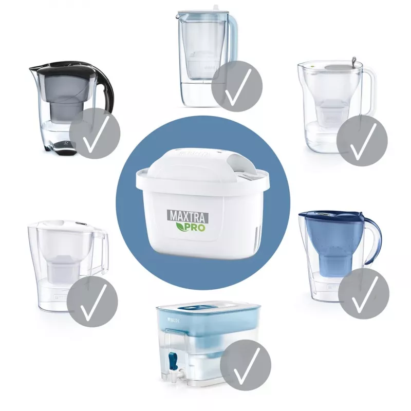 Wasserfilterkartusche BRITA BRITA1051767 MAXTRA technopolymer 150 l 2 Stück Weiß