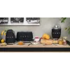 Toaster Smeg 50's Style TSF01BLMEU 2 Scheiben Schwarz Edelstahl