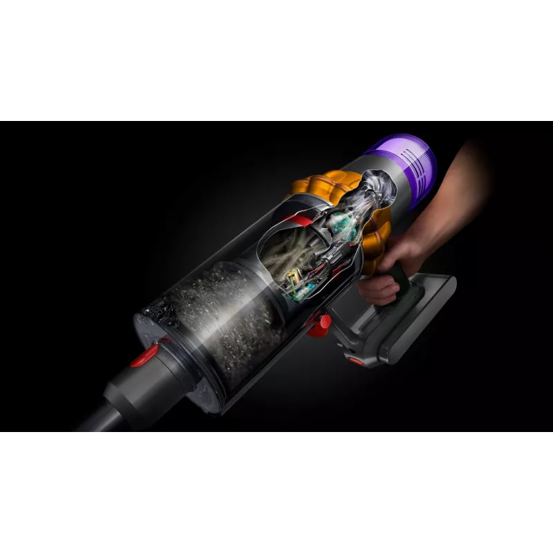 Dyson V15 Detect Absolute Handstaubsauger Nickel, Gelb 446986-01