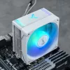 Jonsbo CR-1000 EVO Prozessor-Luftkühler 12 cm Weiß 1 Stück