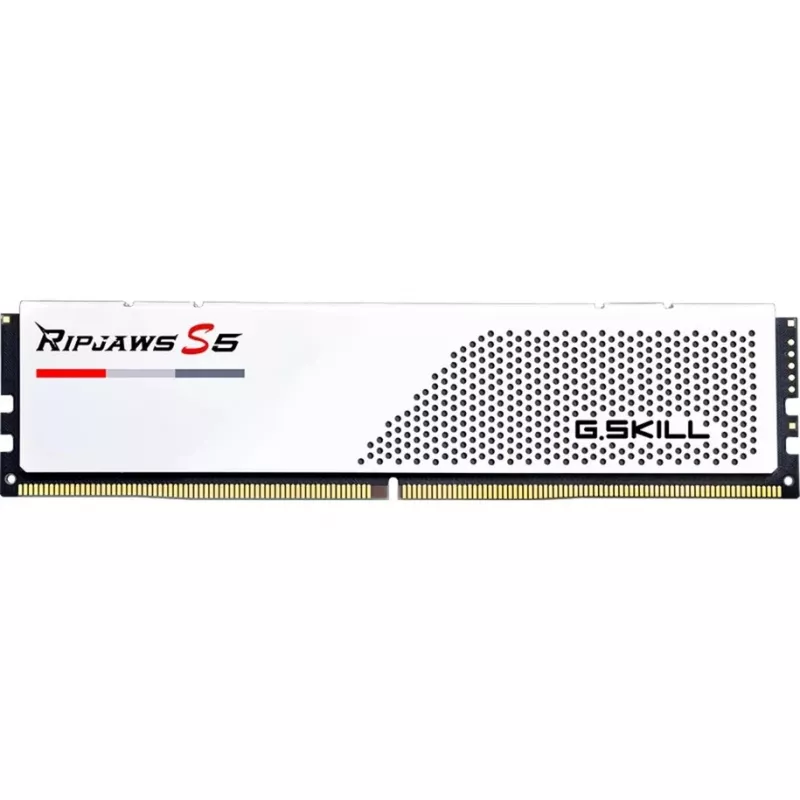 DIMM 96 GB DDR5-6000 (2x 48 GB) Dual-Kit, Arbeitsspeicher Weiß, F5-6000J3036F48GX2-RS5W, Ripjaws S5, INTEL XMP