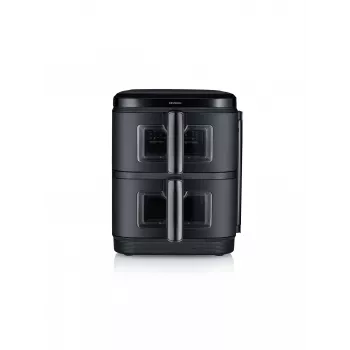 Fritteuse SEVERIN FR 2468 S-Fry Duo Stack 2-in-1 Kochkapazität, Dualkorb-Design