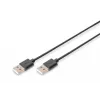 Assmann USB-Verbindungskabel, Typ A M/M, 3,0 m, USB 2.0 kompatibel, UL, schwarz (AK-300100-030-S)