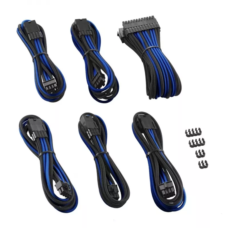 Internes Stromkabel CableMod CM-PCAB-BKIT-NKKB-3PK-R Schwarz Blau 250mm