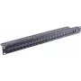 Patchpanel 1U ShiverPeaks BS75066-1 Metall Schwarz