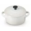 Le Creuset 71901107160100 Mini Dutch Oven, 0,25 L, Weiß