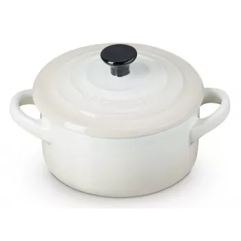 Le Creuset 71901107160100 Mini Dutch Oven, 0,25 L, Weiß