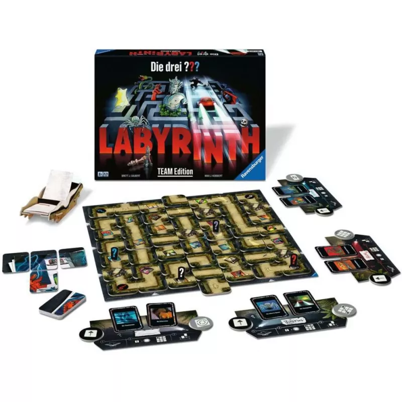 Die drei Labyrinth - Team Edition, Brettspiel