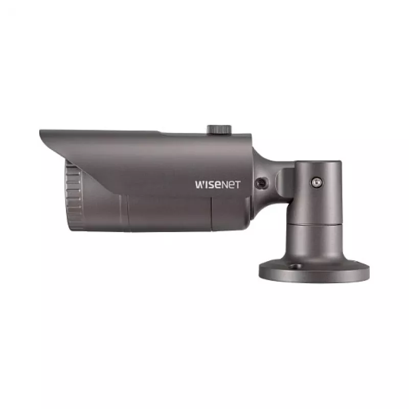 Bullet IP-Überwachungskamera Hanwha Wisenet QNO-6012R1 — 2,8 mm, 1920×1080, innen/außen, Decken-/Tischmontage, schwarz