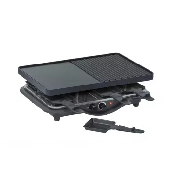 Raclette-Grill Steba RC 28 8 Personen 1400 W Schwarz Chrom