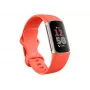 Charge 6 | Fitness-Tracker | NFC | Armband - Koralle; Gehäuse - Champagner-Gold Aluminium