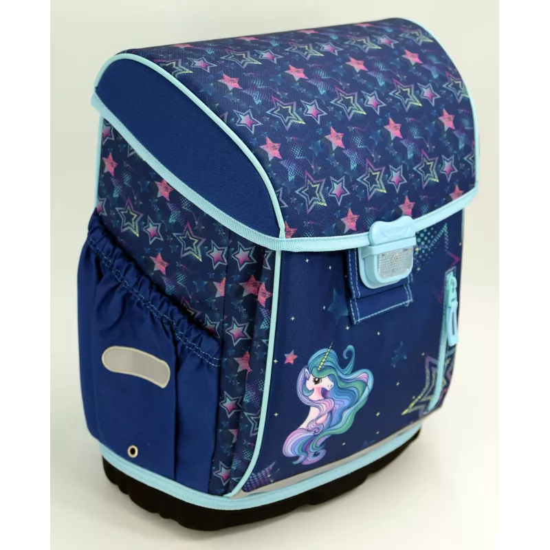 Schulranzen HAMA 00129681 Rainbow Unicorn – leichter Kinderrucksack mit verstellbaren Trägern