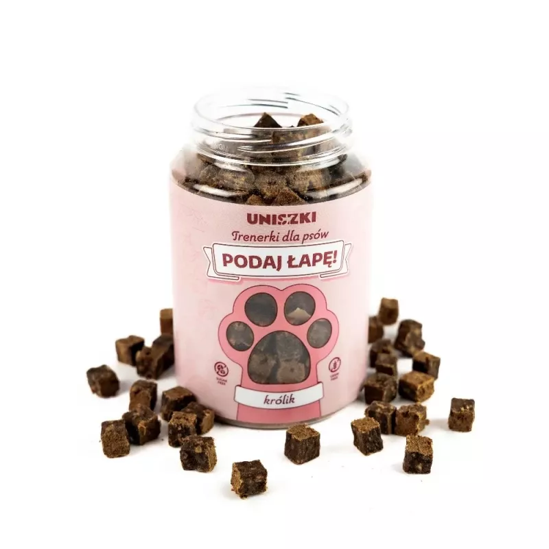 Hundetrainingsleckerlis UNISZKI Trainers Kaninchengeschmack 150 g Beutel