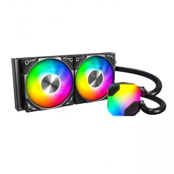 All-in-One-Flüssig-CPU-Kühler Montech Hyper Flow ARGB 240 mm, schwarz