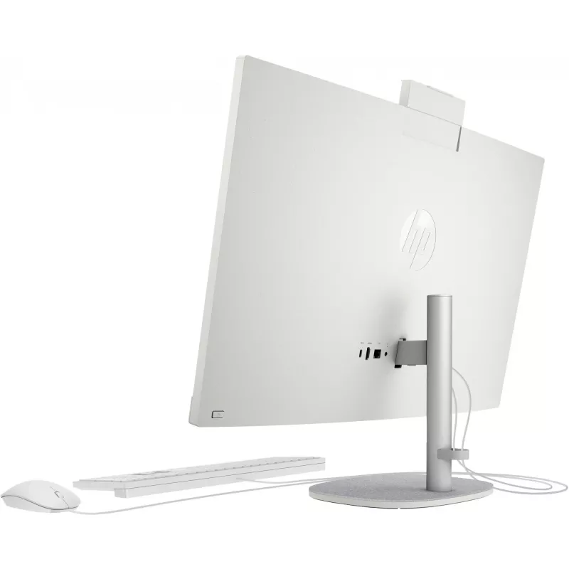 HP 27-cr0007ng - All-in-One (Komplettlösung) - Ryzen 5 7520U / 2,8 GHz - RAM 16GB - SSD 512GB - NVMe - Radeon Graphics - 1GbE, Bluetooth 5,3, Wi-Fi 6 - WLAN: 802,11a/b/g/n/ac/ax