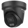 Hikvision 4 MP Smart Hybrid Light mit ColorVu Fixed Turret - SCHWARZ (DS-2CD2347G3-LI2UY(2.8mm)(Schwarz))