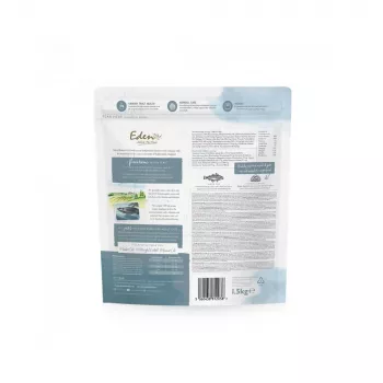 EDEN Weißer Fisch mit Heringskaviar - Trockenfutter für Katzen - 1,5 kg