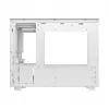 Computergehäuse DeepCool CH160 PLUS WH Small Form Factor weiß, microATX, gehärtetes Glas, USB-C
